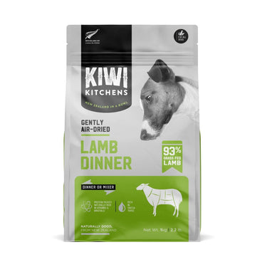 Kiwi Kitchens Air-Dried Lamb Dinner Dry Dog Food - 1kg